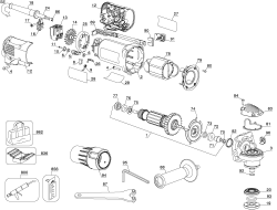 DEWALT Ersatzteile DWE46151 Typ: 1 QU