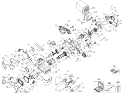 DEWALT Ersatzteile BANDSCHLEIFER DW433 Typ: 2 QU