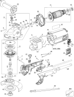 DEWALT Ersatzteile DWE4517 Typ: 3 QU