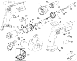 DEWALT Ersatzteile DW979K2 Typ: 1 QW