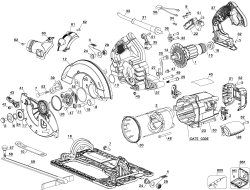 DEWALT Ersatzteile DWE576K Typ: 1 QS