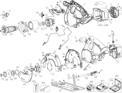 DEWALT Ersatzteile DCS372KA Typ: 1 QU