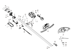 DEWALT Ersatzteile BÜRSTENSCHNEIDER DCBC580B Typ: 1 QU