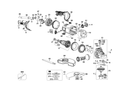 DEWALT Ersatzteile WINKELSCHLEIFER DWE4559 Typ: 5 QS