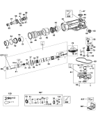 DEWALT Ersatzteile DREHHAMMER D25481K Typ: 2 QU