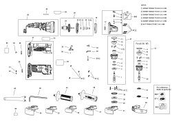 DEWALT Ersatzteile KLEINER WINKELSCHLEIFER DCG407B Typ: 1 QUCA