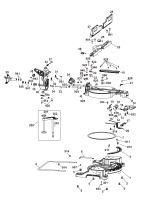 DEWALT Ersatzteile GEHRUNGSSÄGE DCS714B Typ: 1 QU