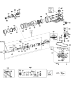 DEWALT Ersatzteile AKKU BOHRHAMMER DCH481N Typ: 2 XJ