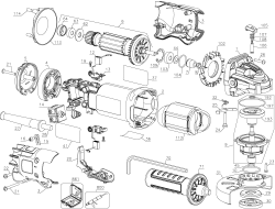 DEWALT Ersatzteile DWE402N Typ: 1 QU