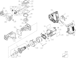 DEWALT Ersatzteile BTIRS1050E Typ: 5 QS
