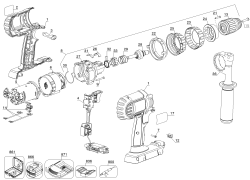 DEWALT Ersatzteile DC901K Typ: 1 XJ
