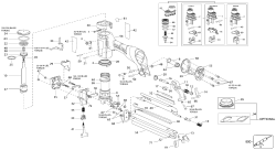 DEWALT Ersatzteile DRUCKLUFTKLAMMER AGRAFEUSE DW450S2 Typ: 1 QU