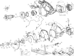DEWALT Ersatzteile DCS372B Typ: 2 QU