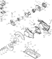 DEWALT Ersatzteile DCS393 Typ: 3 QU