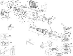 DEWALT Ersatzteile D28140 Typ: 2 QU