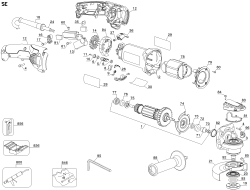 DEWALT Ersatzteile D28115 Typ: 2 QU