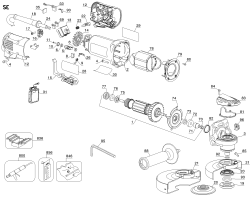 DEWALT Ersatzteile D28144 Typ: 2 QU