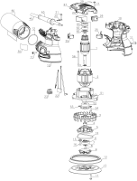 DEWALT Ersatzteile EKZENTERSCHLEIFER DWE6423 Typ: 1 QS