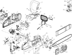 DEWALT Ersatzteile DCCS690B Typ: 1 QU