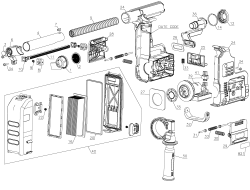 DEWALT Ersatzteile STAUBABSAUGER D25303DH Typ: 1 QU
