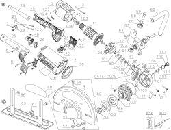 DEWALT Ersatzteile D28754 Typ: 3 QU