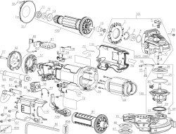 DEWALT Ersatzteile DWE46144N Typ: 1 QU
