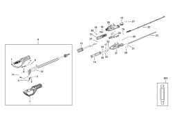 DEWALT Ersatzteile AKKU TRIMMMER DCMPH566N Typ: 1 XJ