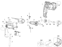DEWALT Ersatzteile BOHRER DWD112 Typ: 10 QU