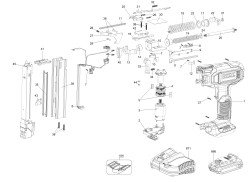 DEWALT Ersatzteile DCN701B Typ: 1 QU