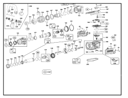 DEWALT Ersatzteile DREHHAMMER D25851K Typ: 3 QU