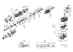 DEWALT Ersatzteile DCH614B Typ: 1 QU