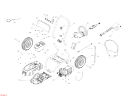 DEWALT Ersatzteile HOCHDRUCKREINIGER DWPW2400 Typ: 1 QU