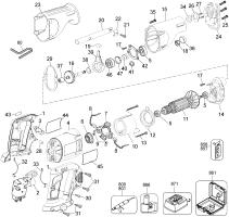 DEWALT Ersatzteile DW937K Typ: 1 QW