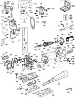 DEWALT Ersatzteile STICHSÄGE ST74EC Typ: 2 QS