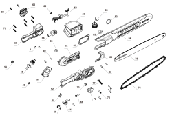 DEWALT Ersatzteile BAUMSCHERE DCMPS635N Typ: 1 XJ