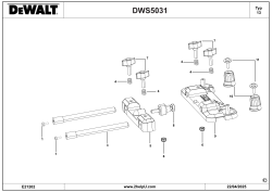 DEWALT Ersatzteile HOLZBEARBEITUNGSAUFSATZ DWS5031 Typ: 13 XJ