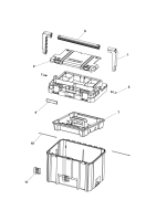 DEWALT Ersatzteile WERKZEUGBOX DWST83343-1 Typ: 1 XJ