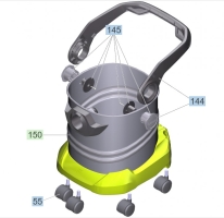 Cub Cadet Ersatzteile Gartentraktoren HDS 2205 14A-2D7-603  (2008) Räder hinten 23x9.5