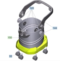 Cub Cadet Ersatzteile Gartentraktoren HDS 3185 14A-665-100  (1998) Tank