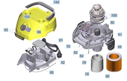 Cub Cadet Ersatzteile Gartentraktoren HDS 3185 14A-665-603  (1999) Pedale