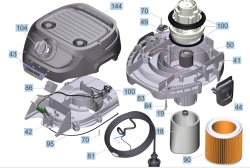 Cub Cadet Ersatzteile Gartentraktoren HDS 3186 14A-668-603  (1999) Rahmen