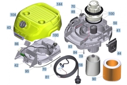 KÄRCHER Ersatzteile Nasstrockensauger WD 2 Plus S V-15/4/18/C (YSY) *EU 1.628-054.0 WD 2 Plus S V-15/4/18/C (YSY) *EU