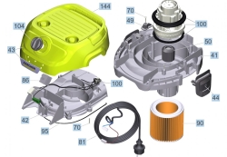 KÄRCHER Ersatzteile Nasstrockensauger WD 2 Plus V-15/4/18/C (YYY) *EU 1.628-011.0 WD 2 Plus V-15/4/18/C (YYY) *EU