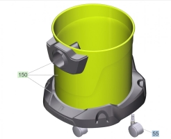 KÄRCHER Ersatzteile Nasstrockensauger WD 3 P V-17/4/20 (YYY) *EU 1.628-170.0 WD 3 P V-17/4/20 (YYY) *EU