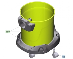 KÄRCHER Ersatzteile Nasstrockensauger WD 3 P V-17/4/20 (YYY) *EU III 1.628-171.0 WD 3 P V-17/4/20 (YYY) *EU III