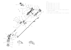 DEWALT Ersatzteile AKKU-RASENTRIMMER DCST926B Typ: 1 QU