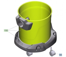 KÄRCHER Ersatzteile Nasstrockensauger WD 3 P V-19/4/20 (YYY) *EU 1.628-177.0 WD 3 P V-19/4/20 (YYY)  *EU