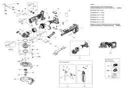 DEWALT Ersatzteile WINKELSCHLEIFER DCG400S2 Typ: 1 QU