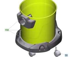 KÄRCHER Ersatzteile Nasstrockensauger WD 3 V-17/4/35 + Nozzles(YYY) *EU 1.628-124.0 WD 3 V-17/4/35 + Nozzles(YYY) *EU
