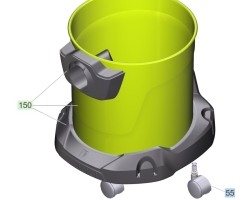 KÄRCHER Ersatzteile Nasstrockensauger WD 3 V-17/4/20 (YYY) *EU 1.628-101.0 WD 3 V-17/4/20 (YYY) *EU